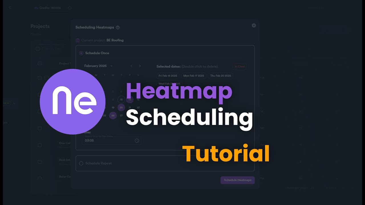 SEO Neo - Tutorial : Heatmap Scheduling