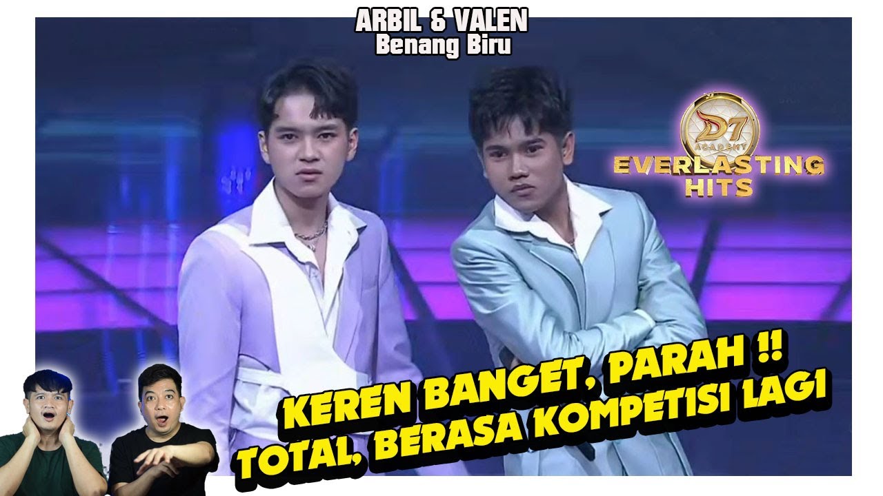 Berasa balik ke kompetisi dar der dor Valen dan Arbil benang biru