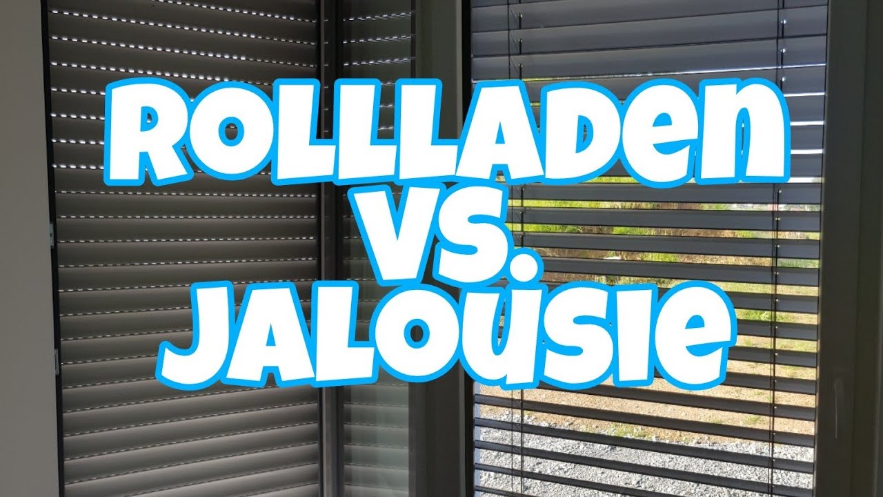 Hausbau Blog| Jalousien vs. Rollladen|  Vorteile Nachteile Raffstore| Die Siwuchins
