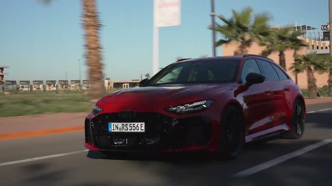 Audi RS 5 Avant – Footage (on location in Morocco)