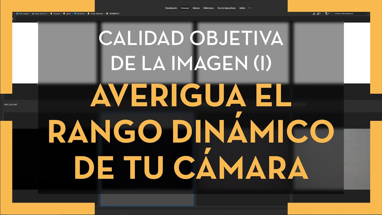 Averigua el Rango dinámico de tu cámara con Adobe Camera RAW