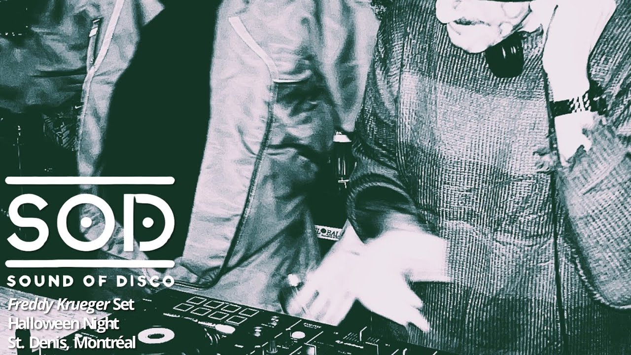 SOD - Freddy Krueger set at Halloween Night Party (St. Denis, Montréal) | House - Techno DJ Mix