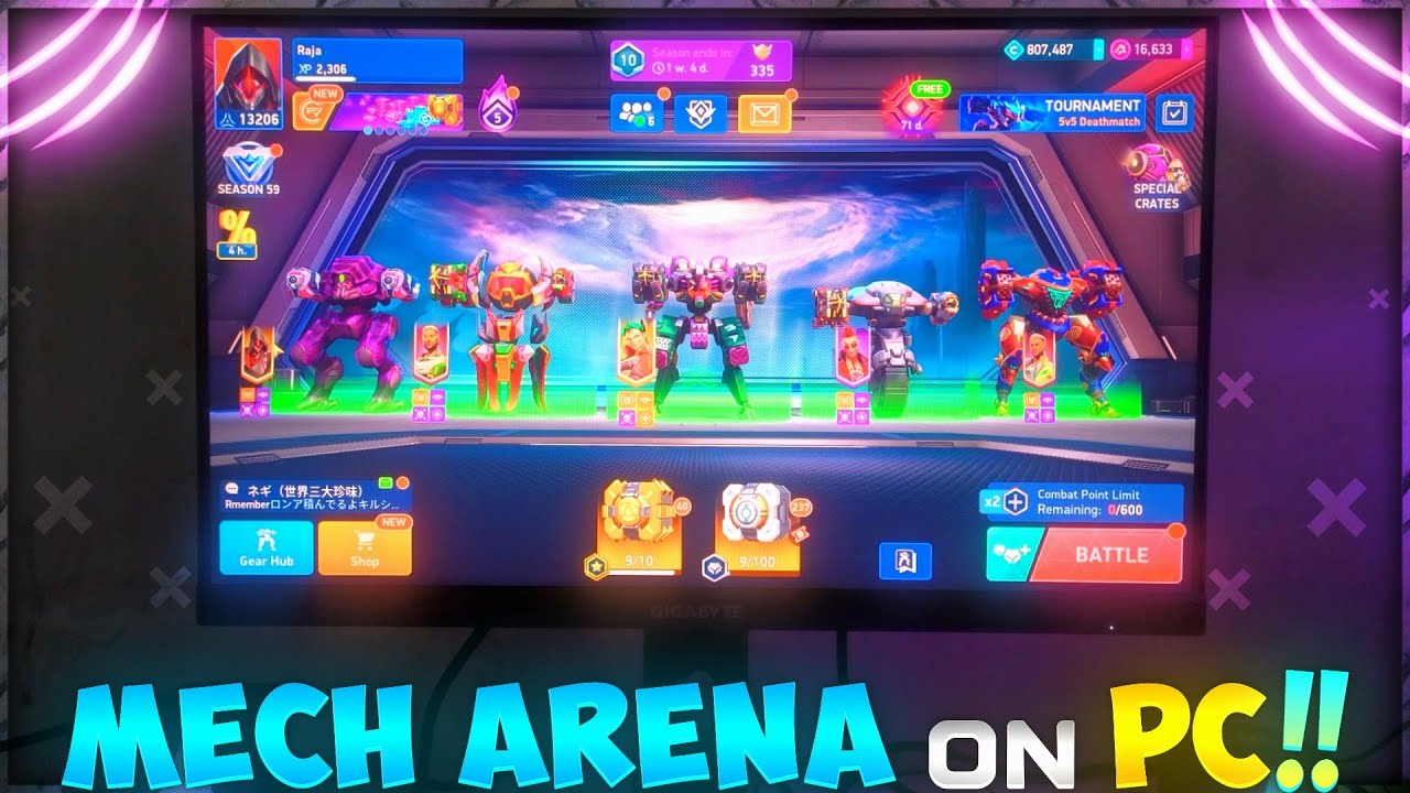 I INSTALLED MECH ARENA on MY PC!! 🤩🤩