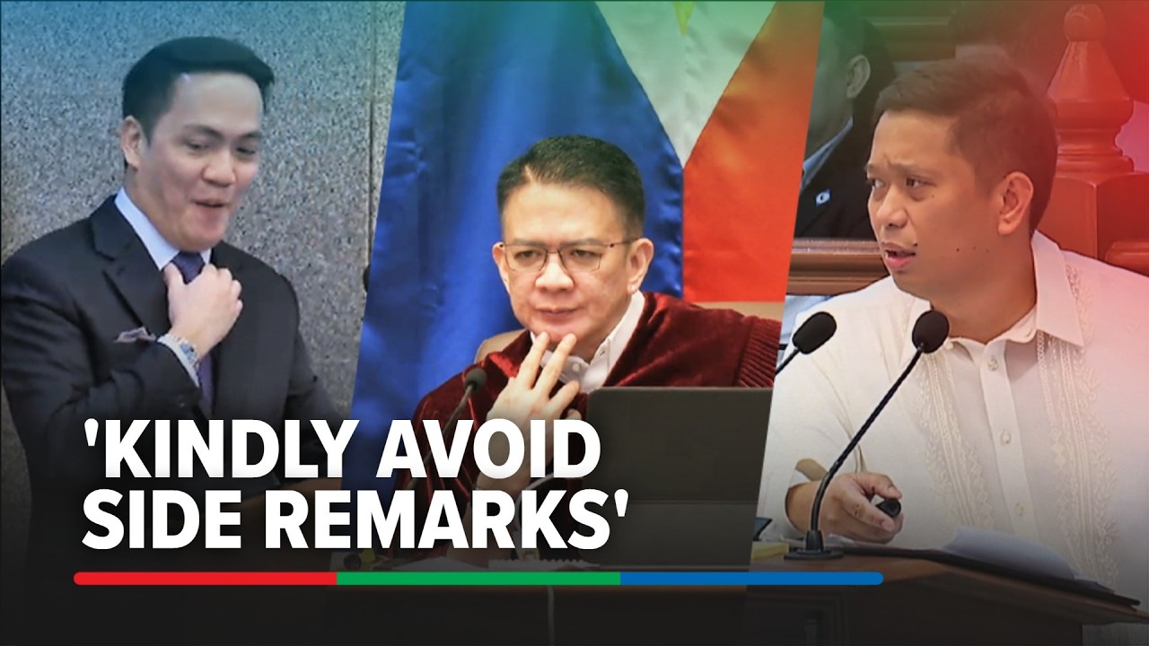 Ligutan napa-'exactly' sa sagot ni Lotoc kay Vinluan; Chiz nagpaalalang 'wag mang-asar| ABS-CBN News