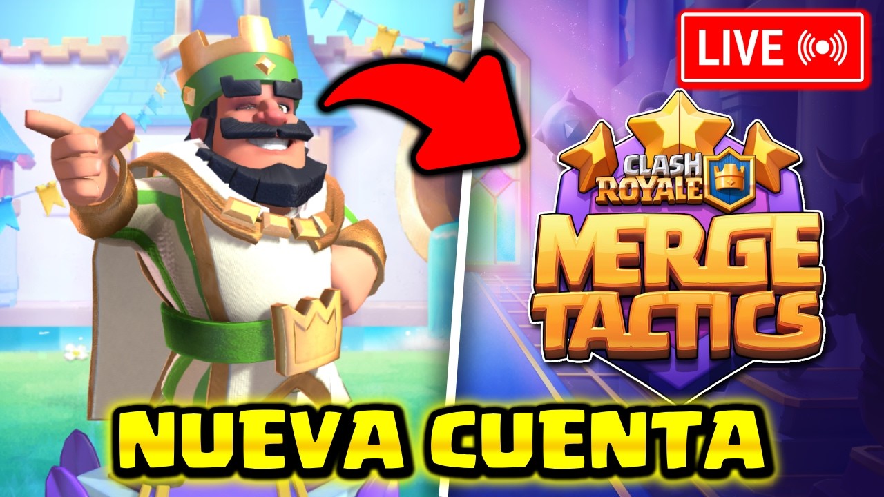 🔴SUBIENDO A LIGA DIAMANTE en MERGE TACTICS 👀✨​ | DIRECTO