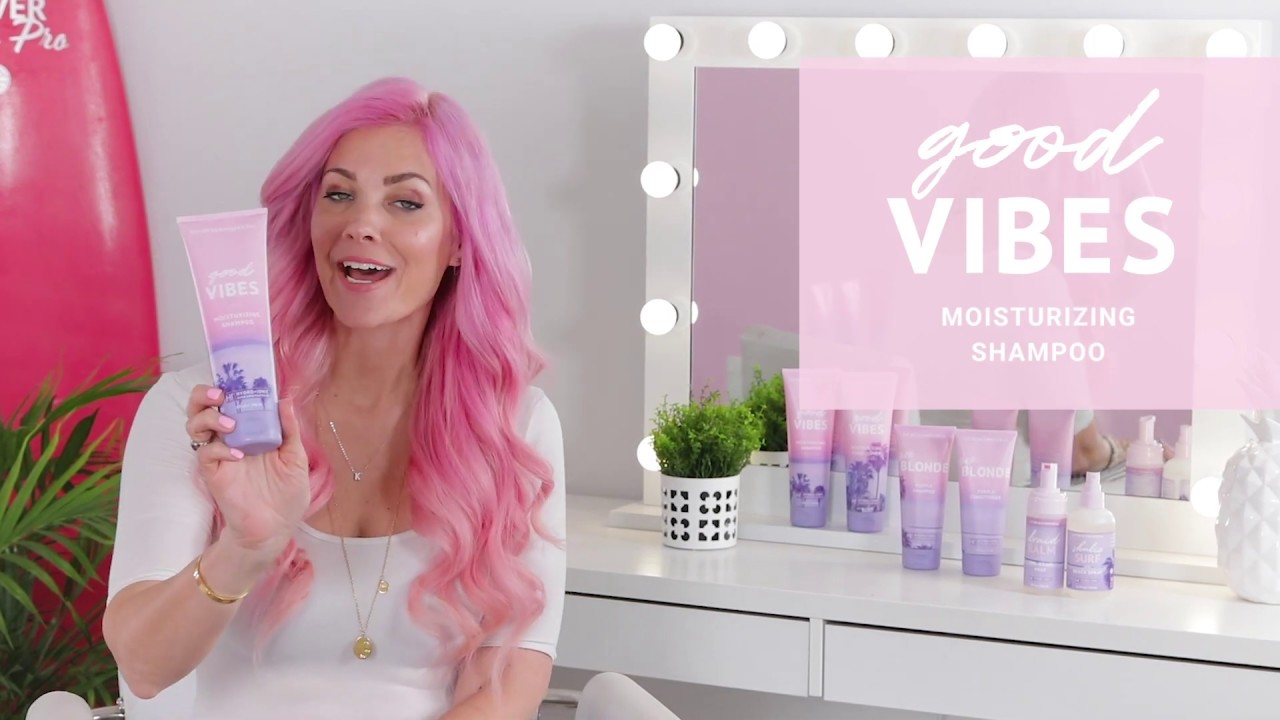 Good Vibes Shampoo & Conditioner | Founder Sarah Potempa | #Beachwaver Co.