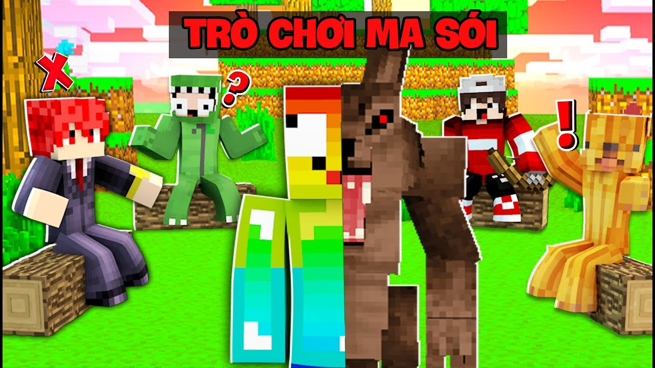 MINI GAME : TRÒ CHƠI MA SÓI ** SÓI GIÀ GIAN ÁC T GAMING VÀ DÂN LÀNG NGÂY THƠ