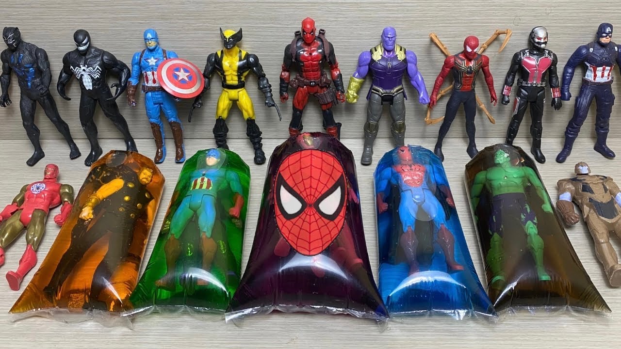 AVENGERS TOYS #376 /Action Figures/Unboxing/Cheap Price/Spiderman,Ironman,Hulk,Thor/Toys