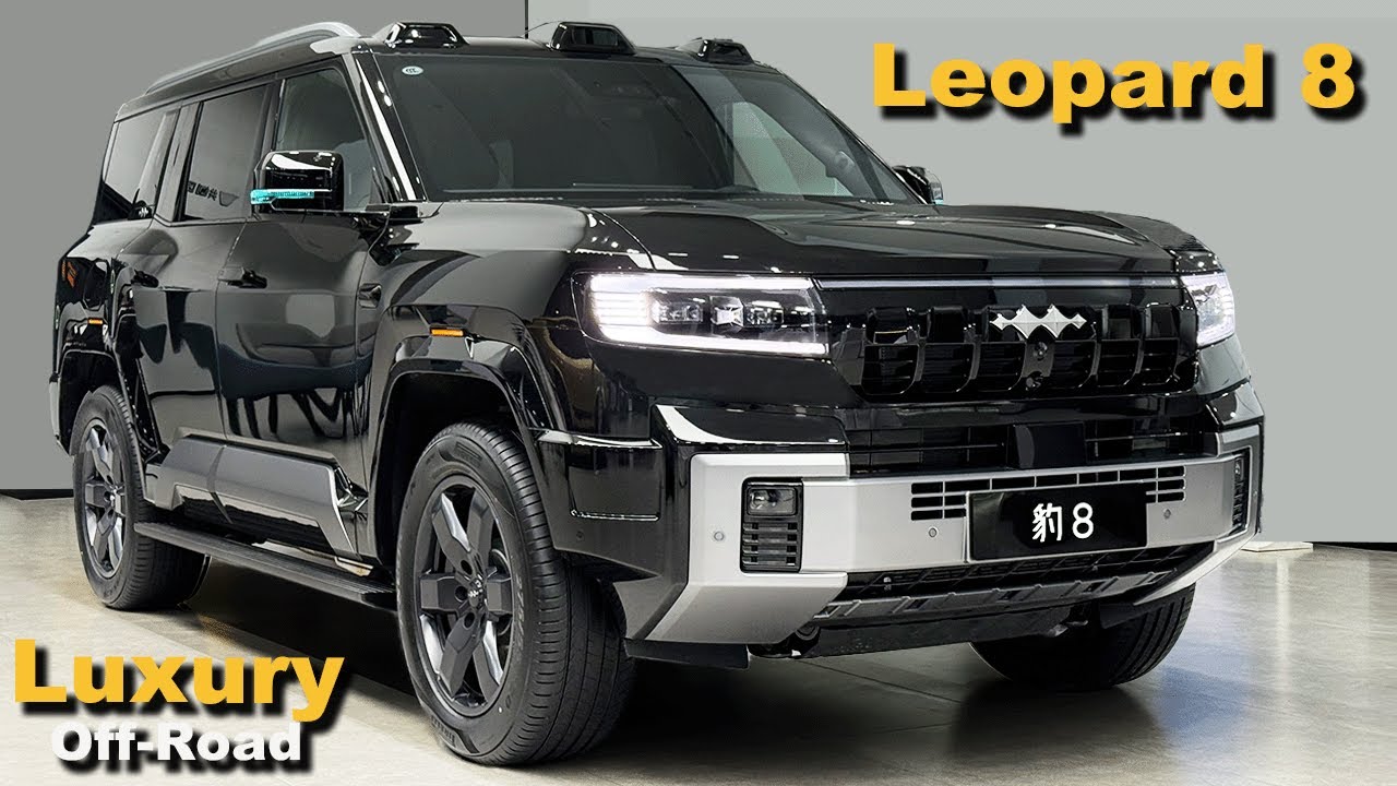 2026 BYD Leopard 8 - Luxury PHEV Off-Roader with Huge Space Upgrade