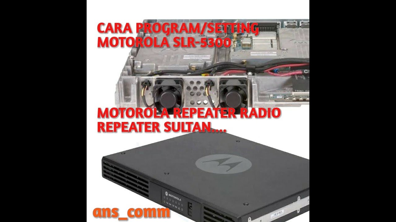 MOTOROLA SLR-5300 REPEATER RADIO