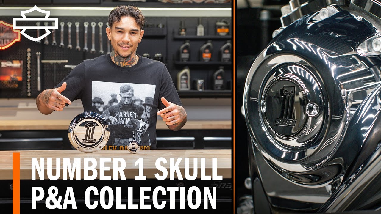 Harley-Davidson Number One Skull Parts & Accessories Collection Overview