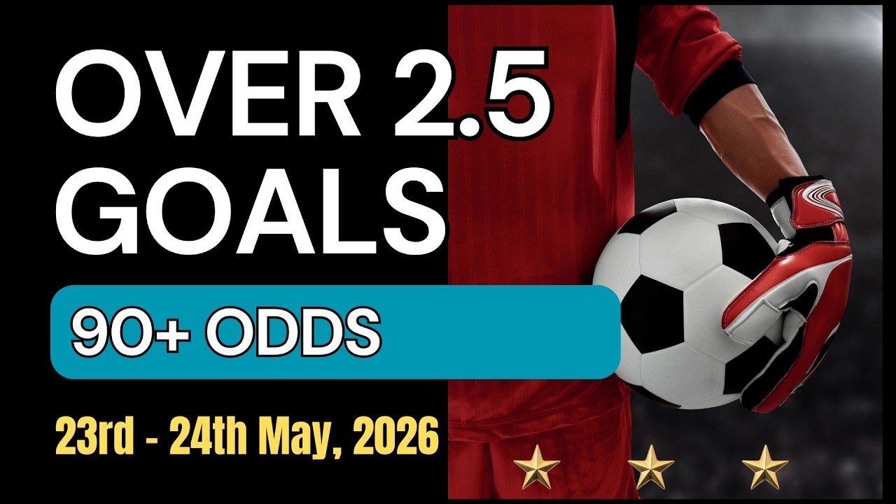 12 GAMES to end in OVER 2.5 GOALS THIS WEEKEND