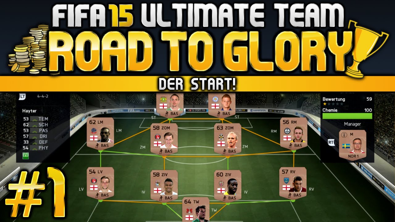 FIFA 15 Ultimate Team - Road to Glory #1 - Der Start!