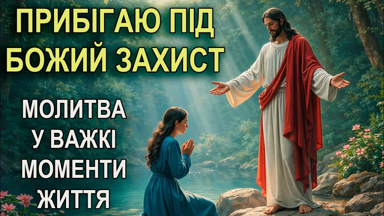 ПРИБІГАЮ ПІД БОЖИЙ ЗАХИСТ 🙏 МОЛИТВА, ЯКУ ЧИТАЮТЬ У НАЙВАЖЧІ МОМЕНТИ ЖИТТЯ