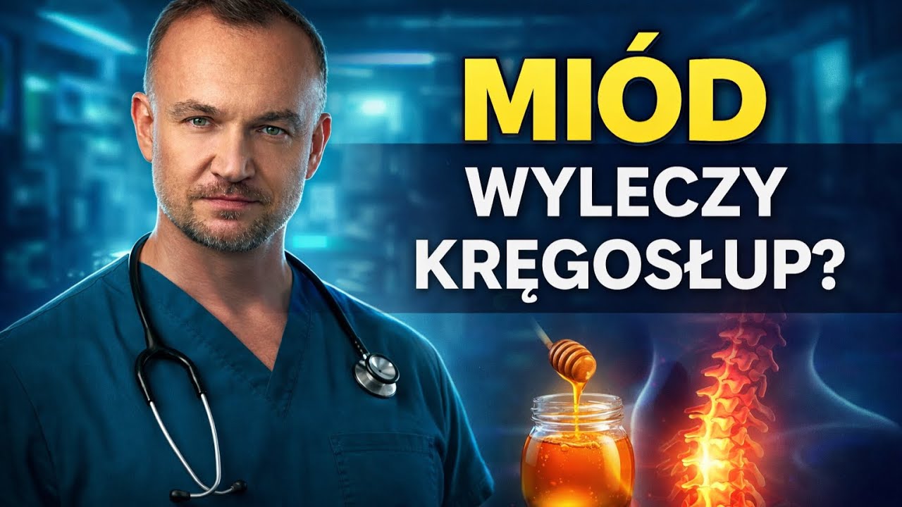 Miód na ból kręgosłupa – pomaga czy szkodzi?