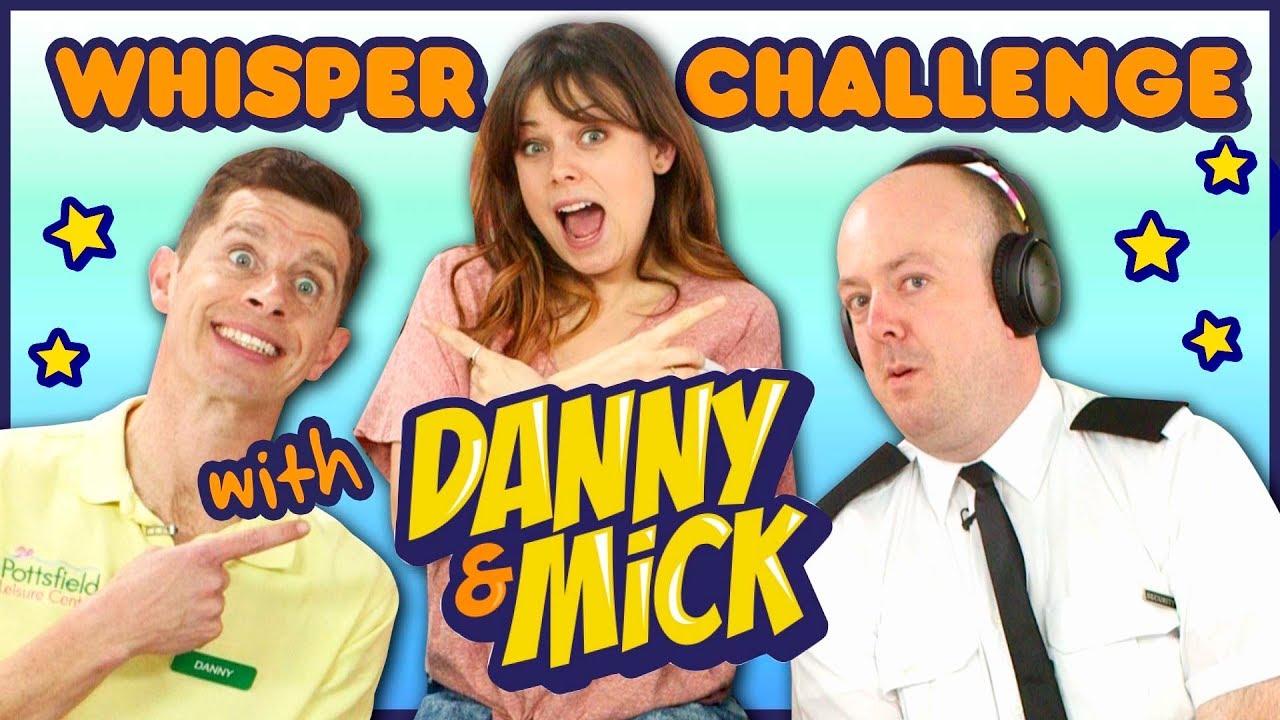 👂 THE WHISPER CHALLENGE | With Danny & Mick 😂