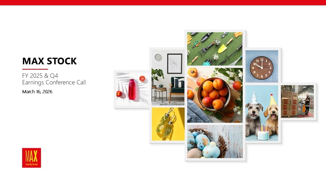 Max Stck - FY 2025 & Q4 Earnings Conference Call