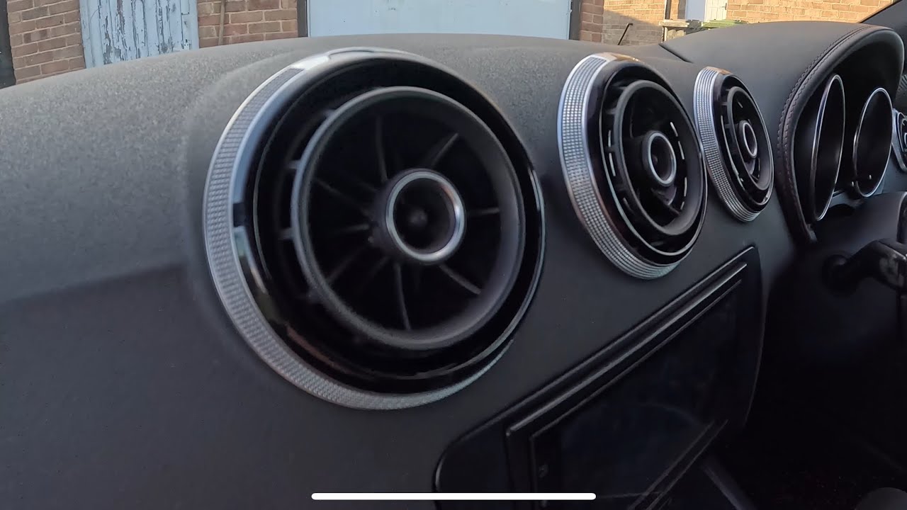Audi TT MK2 8v air vents install