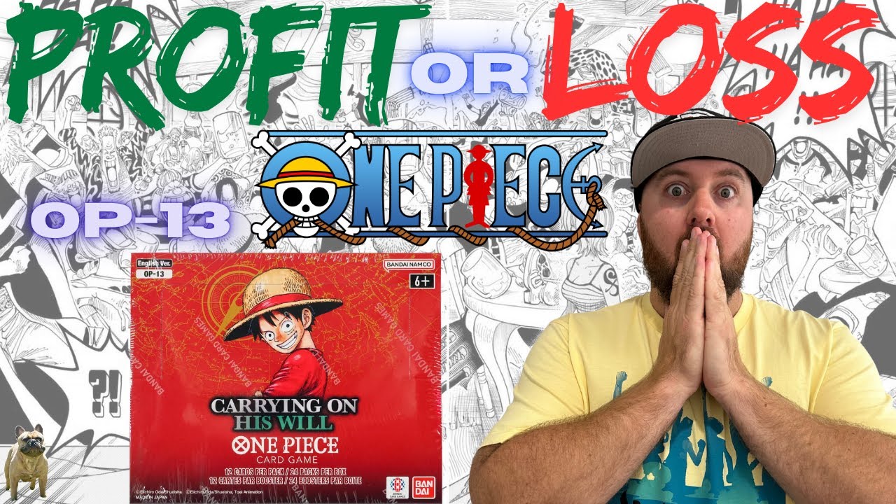 ОТКРЫТИЕ НАБОРА ONE PIECE OP-13!! ИЗДАНИЕ PROFIT OR LOSS 3 ХИТ-БОКС.!