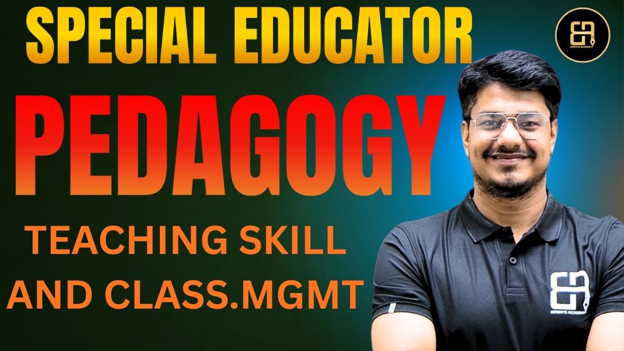 Teaching Skill & Classroom Management MCQ | Special Educator Exam Preparation |
