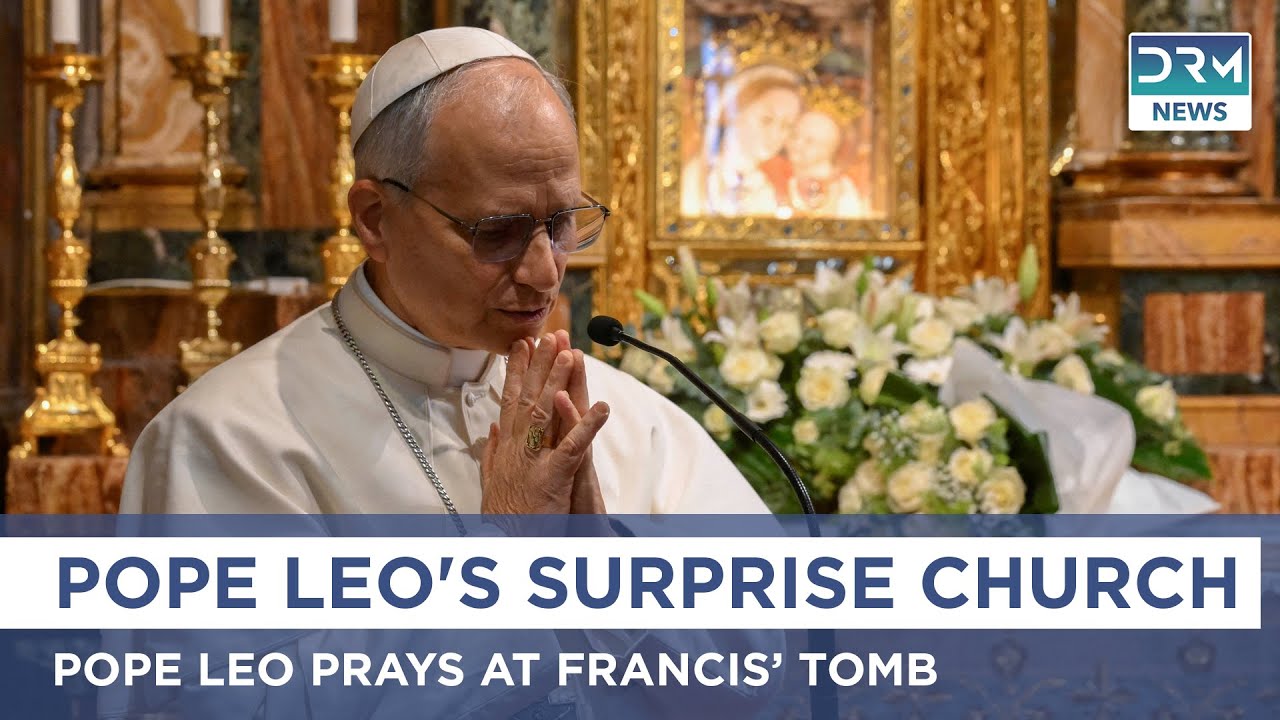 Pope Leo Visits Pope Francis’ Tomb in Rome | AK15