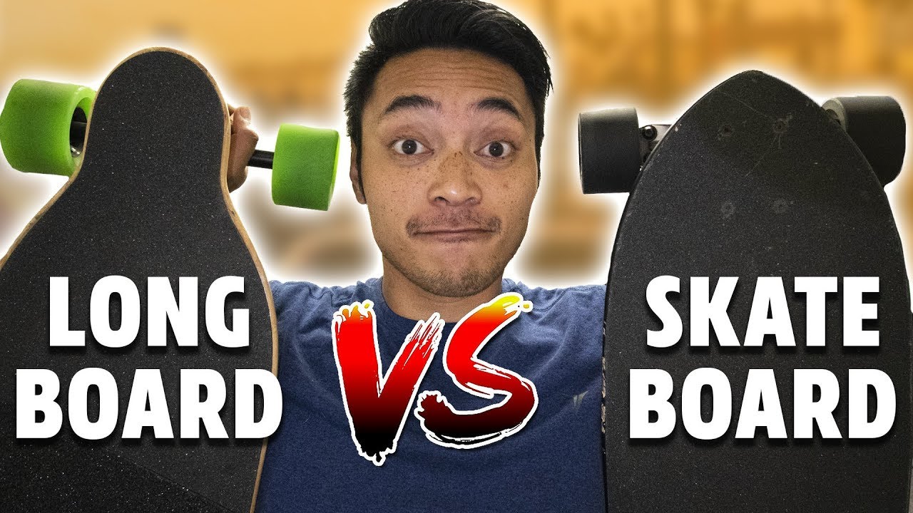 Electric Skateboard VS Longboard RACE!