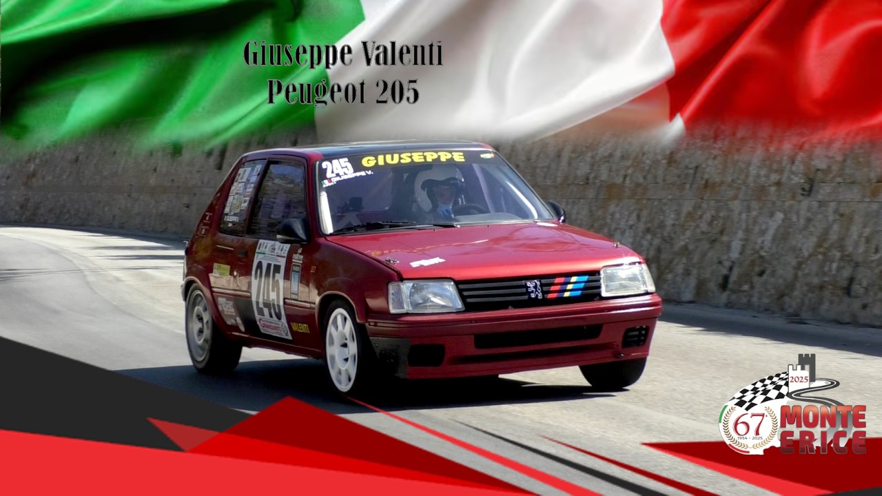 67' Monte Erice 2025 || Giuseppe Valenti || Peugeot 205