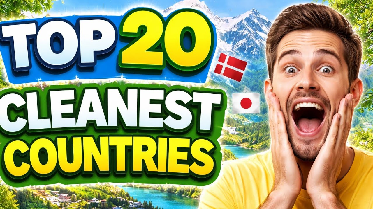20 CLEANEST COUNTRIES IN THE WORLD 2026
