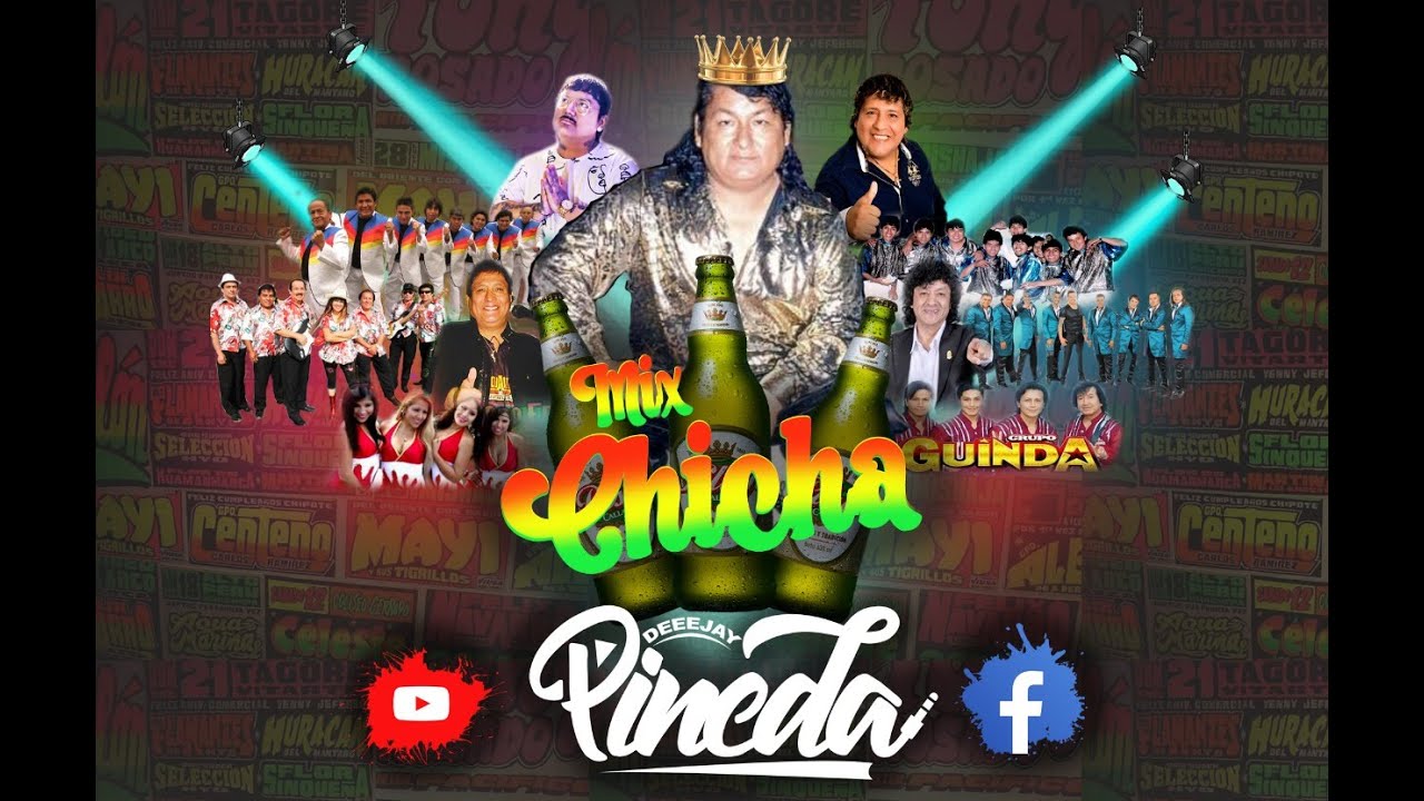 MIX CHICHA PERUANA (Centeno,Guinda,Pap&aacute; Chacal&oacute;n, Centella, Ecos,Shapis) @djpinedaperu