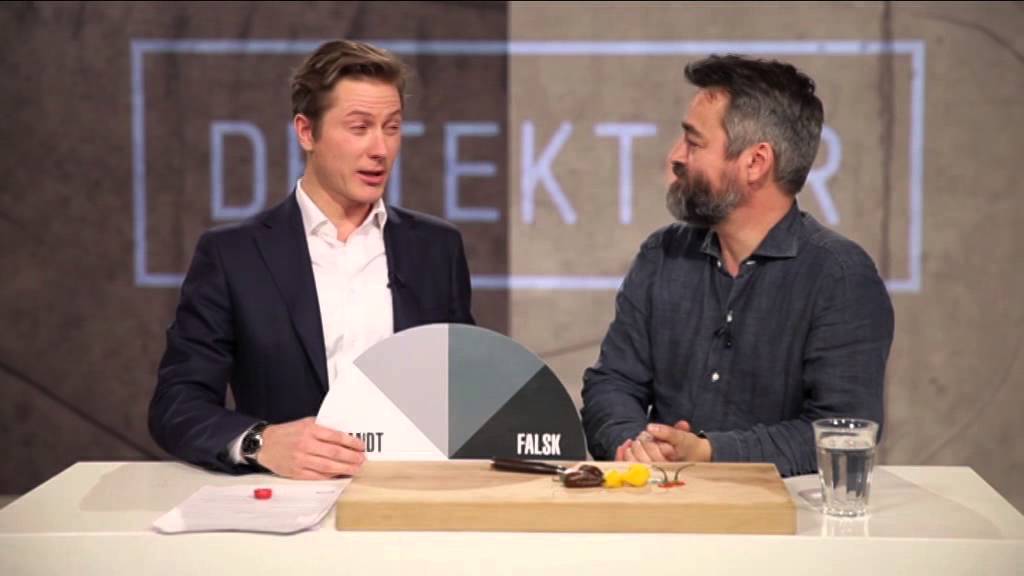 Chili Klaus spiser chili med Detektor-vært, Thomas Buch-Andersen