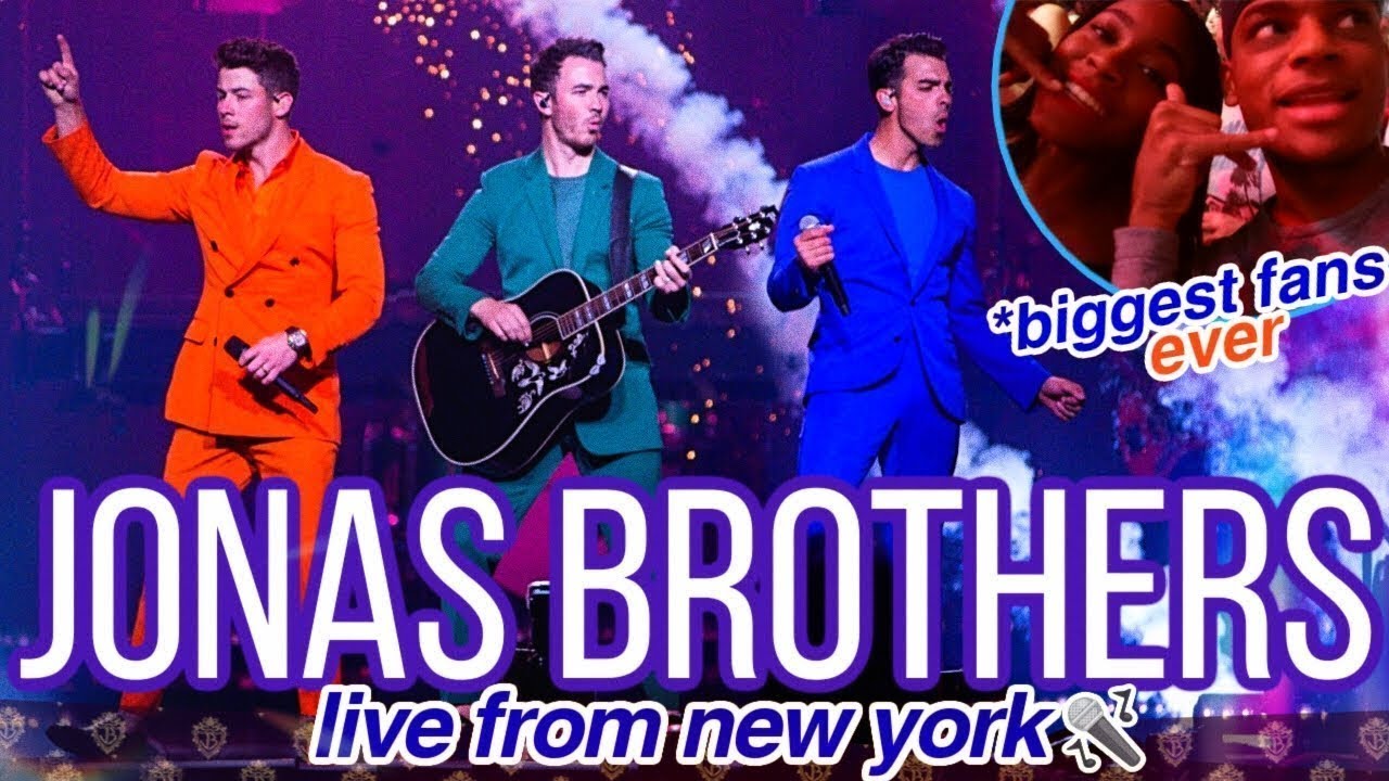 SURPRISE JONAS BROTHERS CONCERT 2019 IN NYC!!! *happiness begins tour vlog | Tywan Wade Vlogs