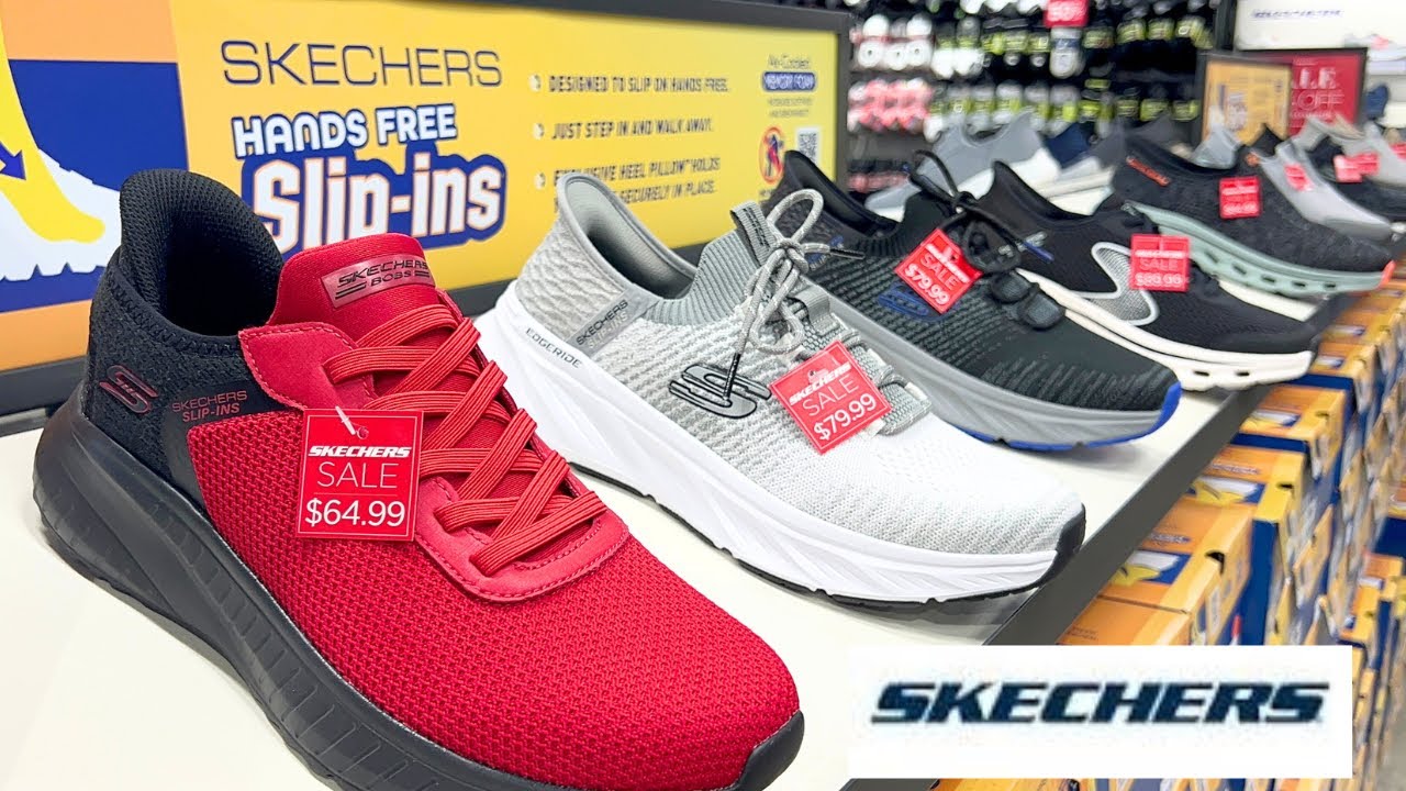 SKECHERS FACTORY OUTLET SANDALS SHOE | SHOP WITH ME