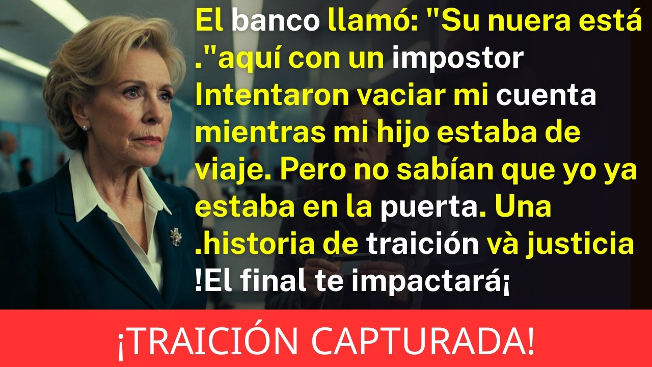 ¡Su nuera está aquí con un impostor!