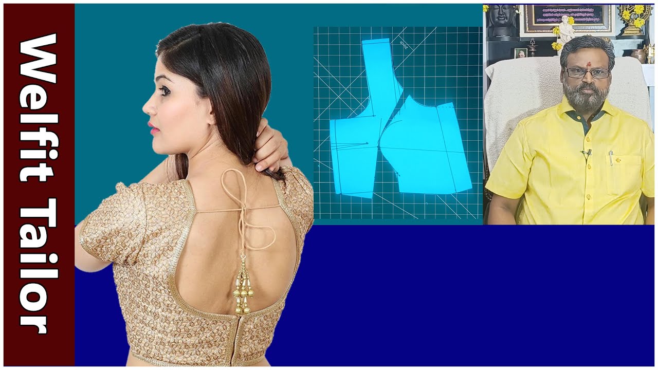 Princess Blouse Cutting Detailly Explain in Tamil  | Welfit Tailor