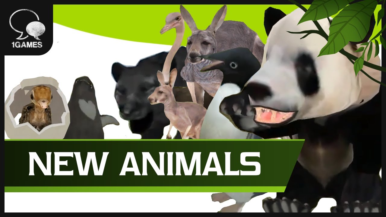 Mobile Animal Game, Wild Animals Online - New Animals Released