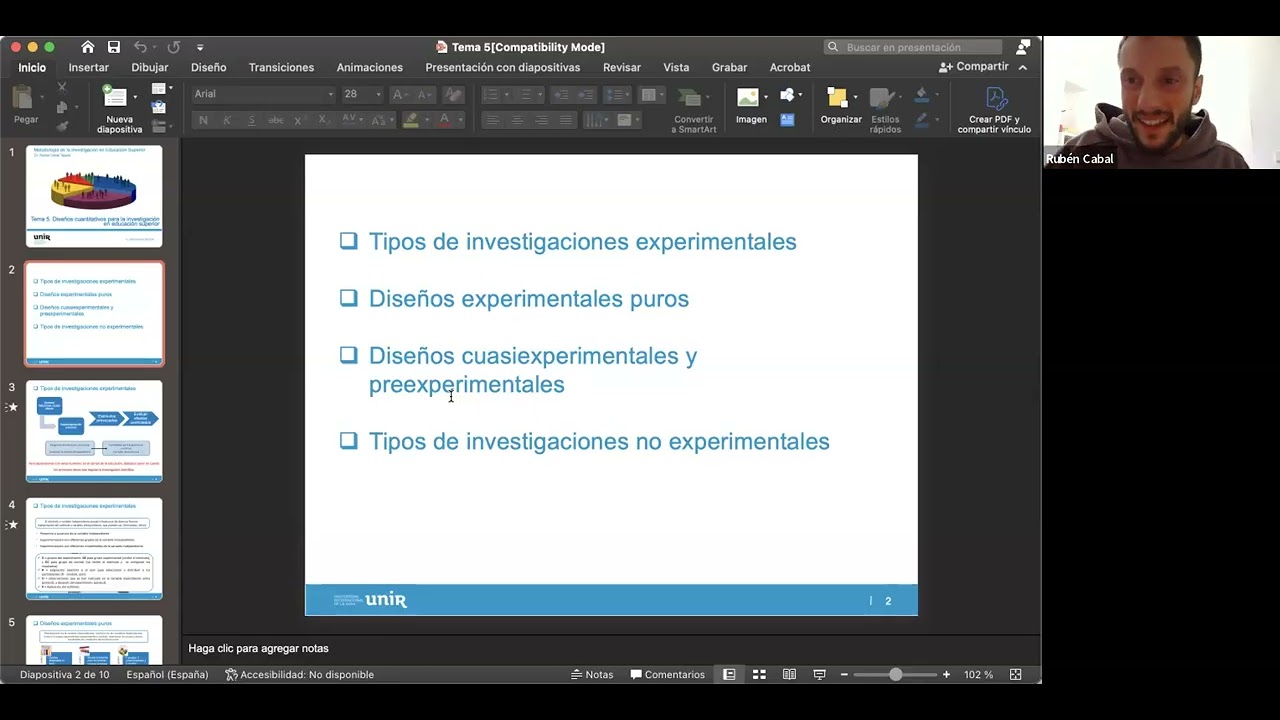 7 Metodología de la investigación en ES 01 dic
