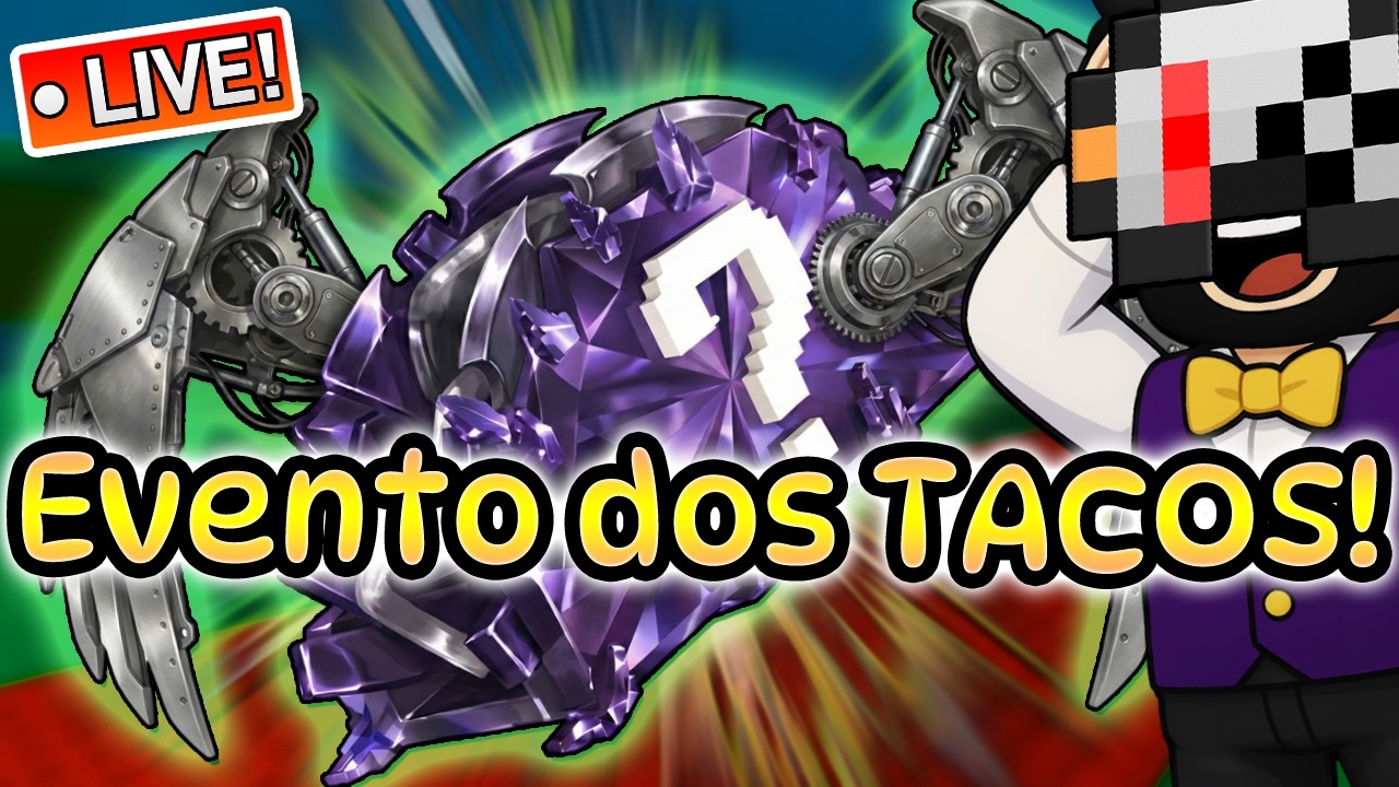 🔴 AO VIVO: EVENTO dos TACOS no ROUBE UM BRAINROT! #roblox #roubeumbrainrot