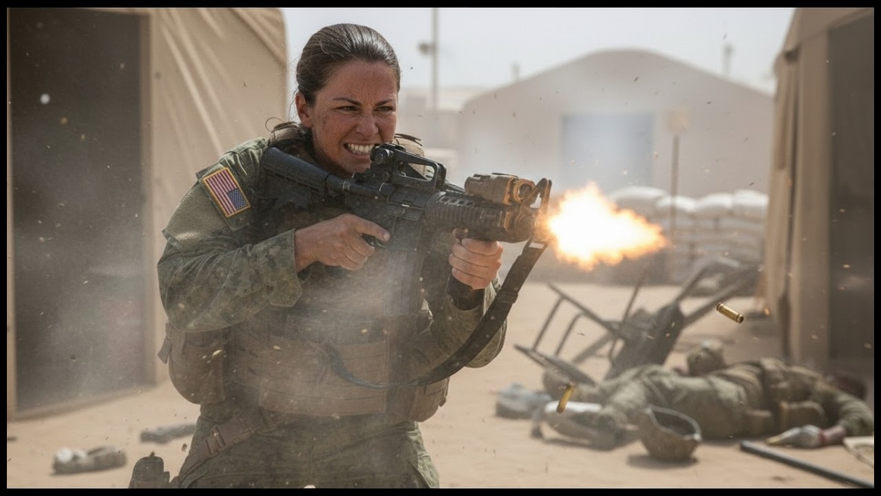“I’m Just Here for My Brother,” She Said — Then SEAL Base Was Overrun… Until She Picked Up the Rifle