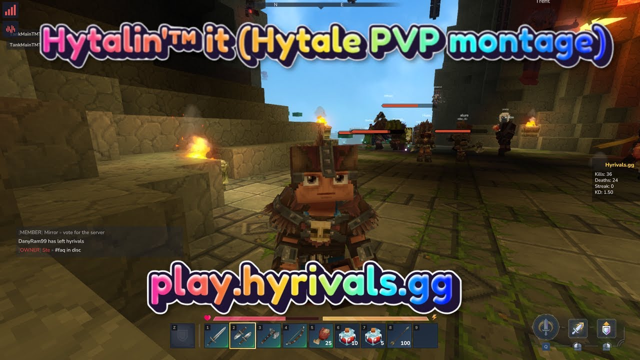 Hytalin&trade; it.. on HYRIVALS PvP! (pip montage)