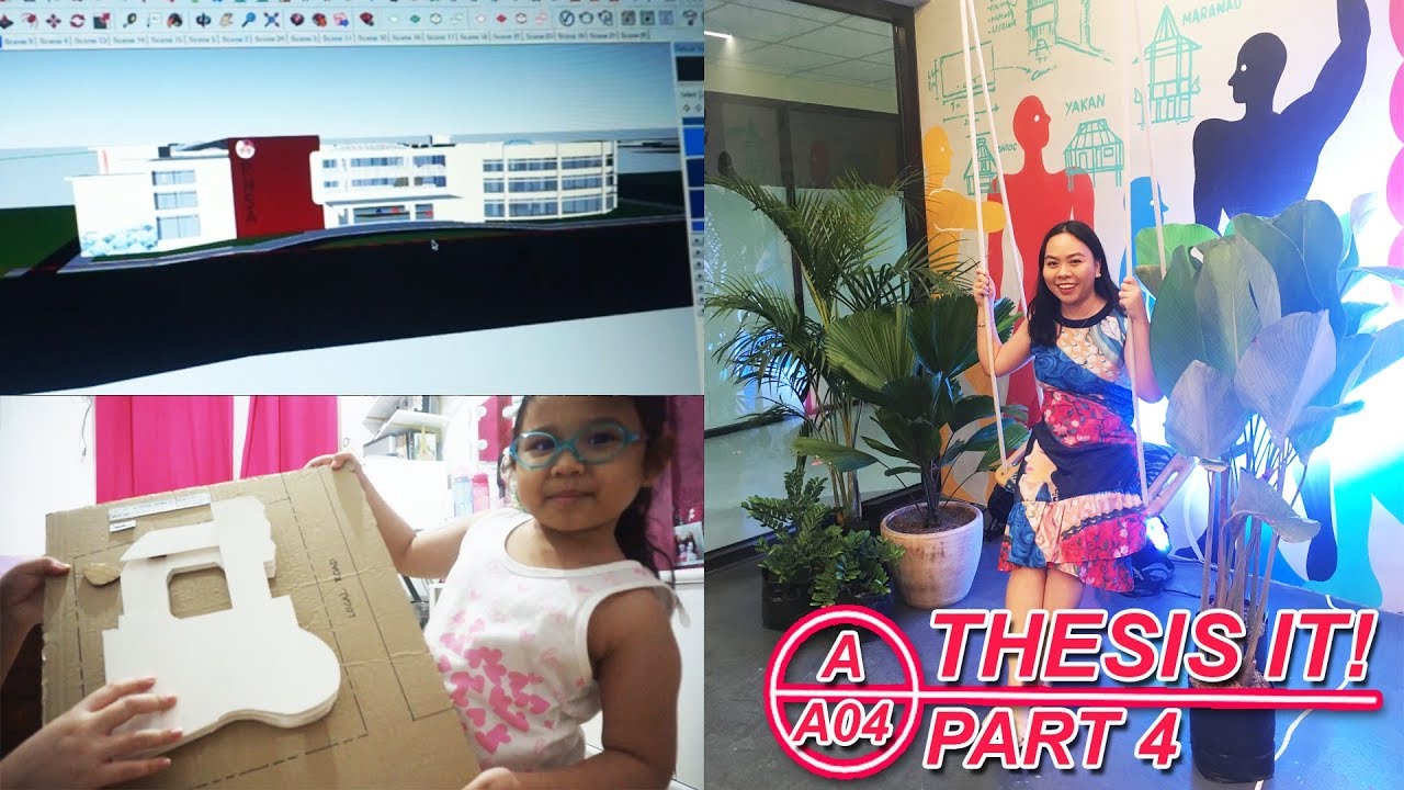 Make a Sketch Model with Me! + Choosing Colors FAIL | THESIS IT! Part 4 (Philippines)