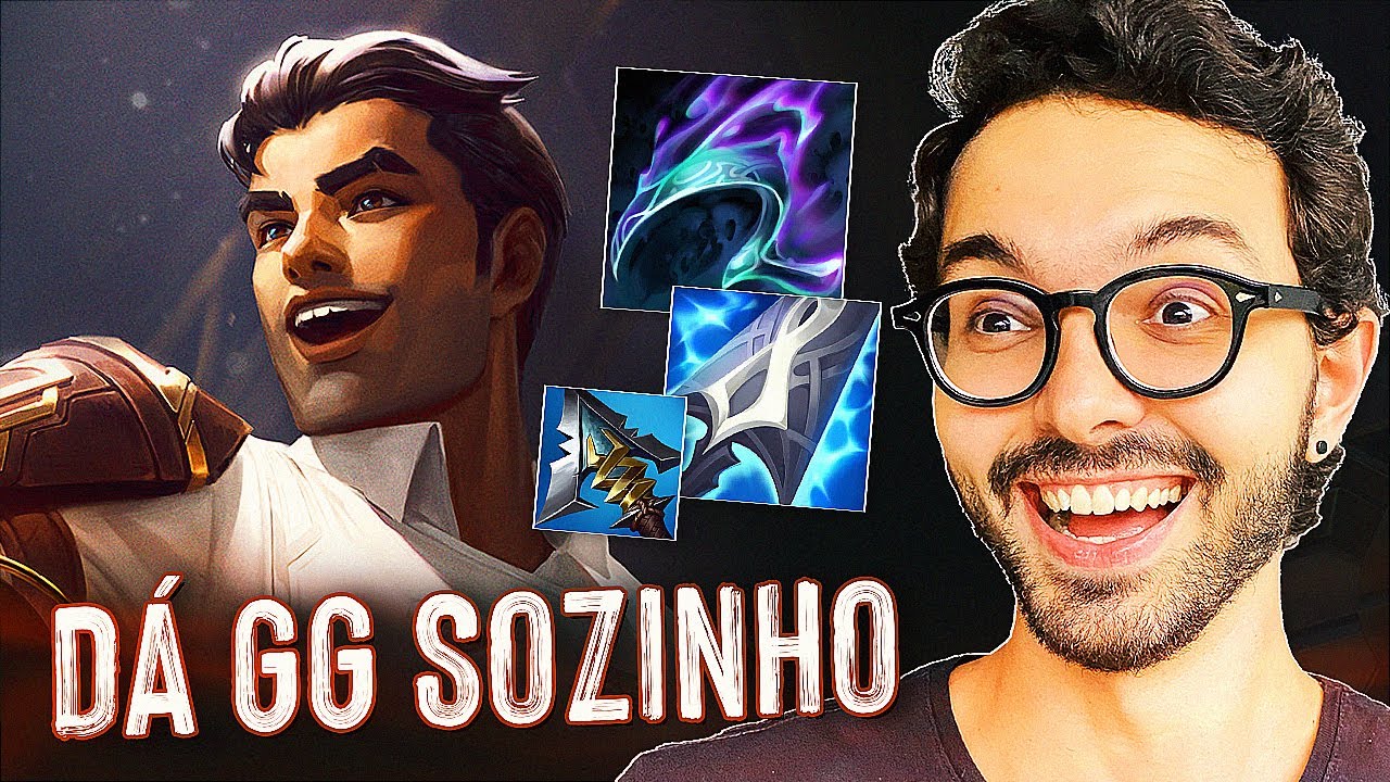 O JAYCE BUGA O LOL QUANDO FECHA O 3° ITEM