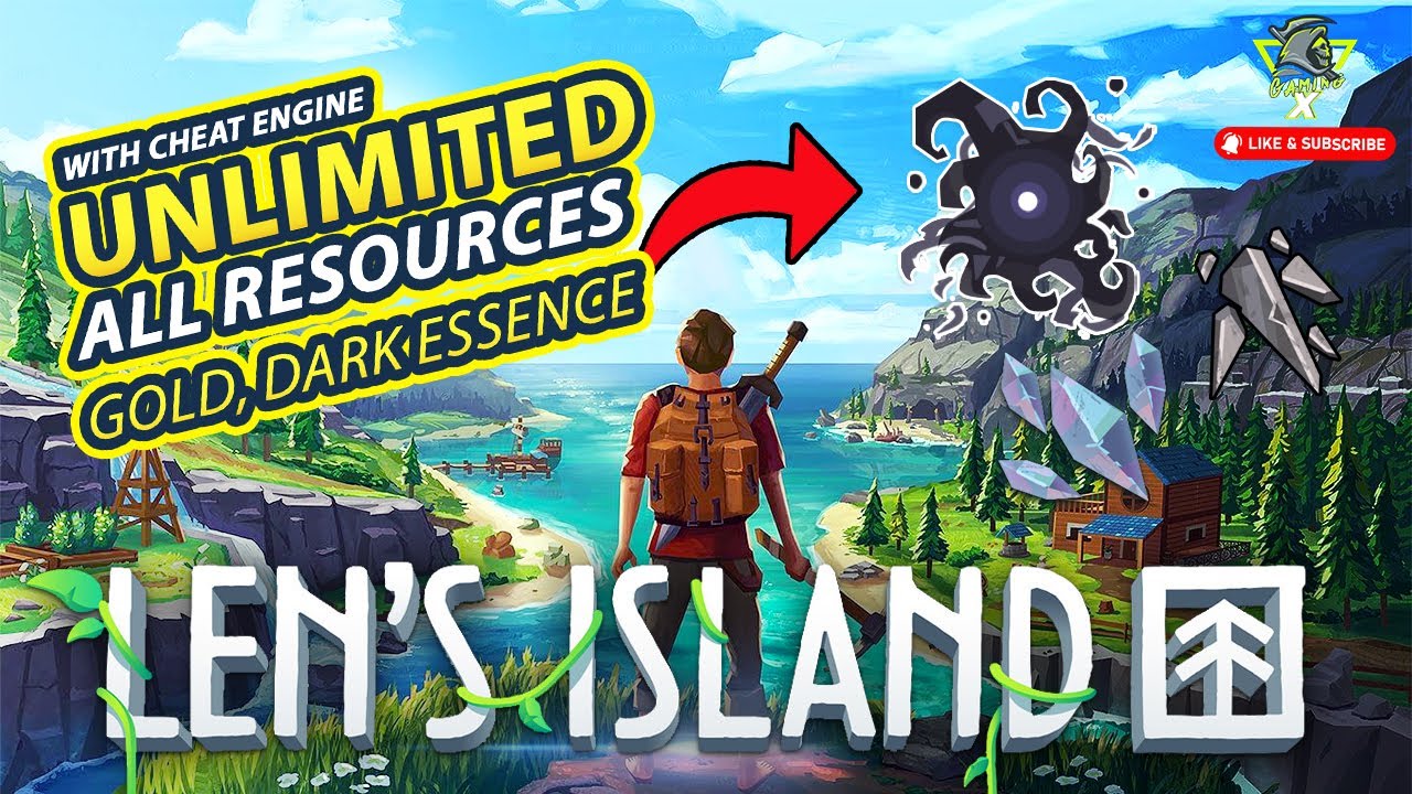 Len's Island - How to Get Unlimited Gold, Dark Essence, all Resources With Cheat Engine