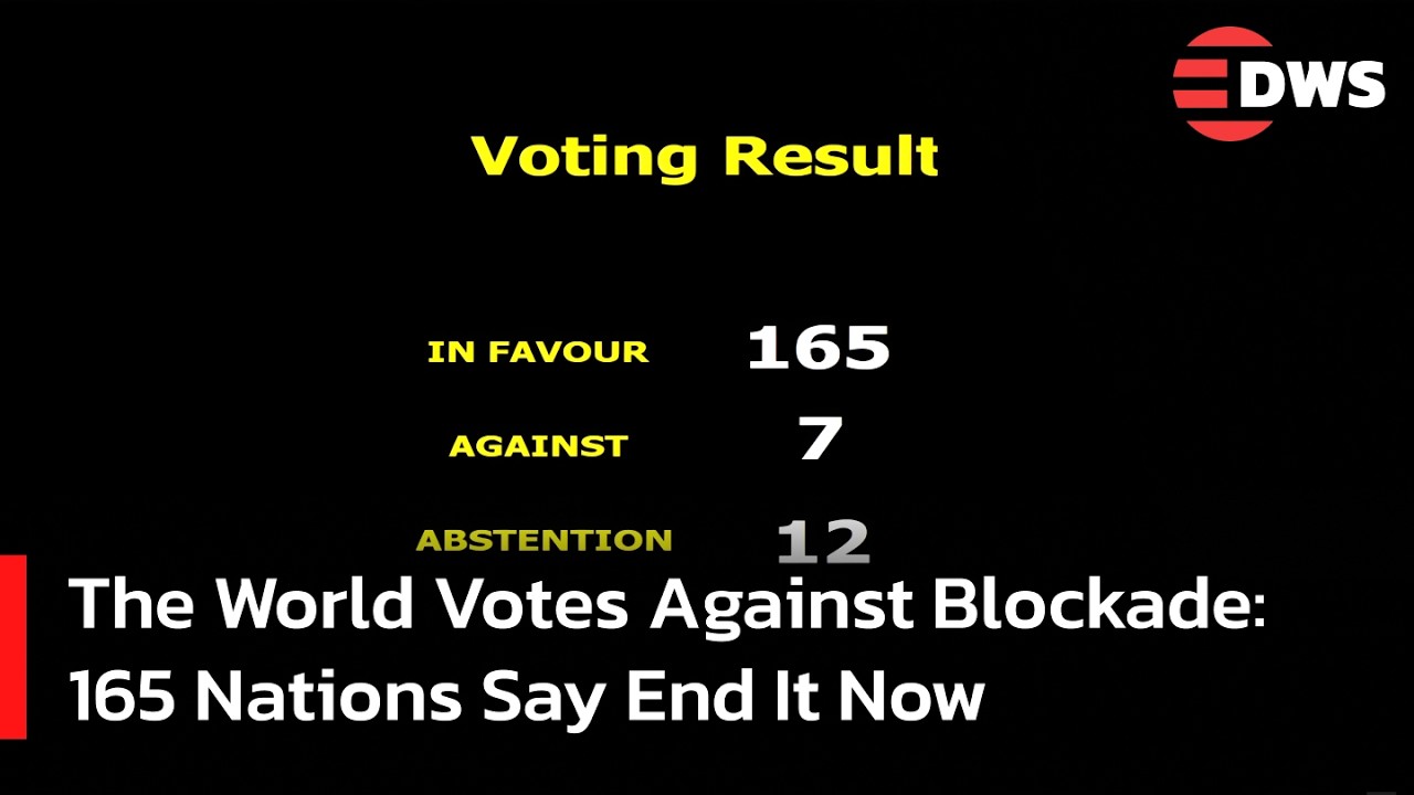 MUST WATCH: UN Votes 165&ndash;7 to End U.S. Embargo on Cuba | Historic Resolution Adopted | AC14