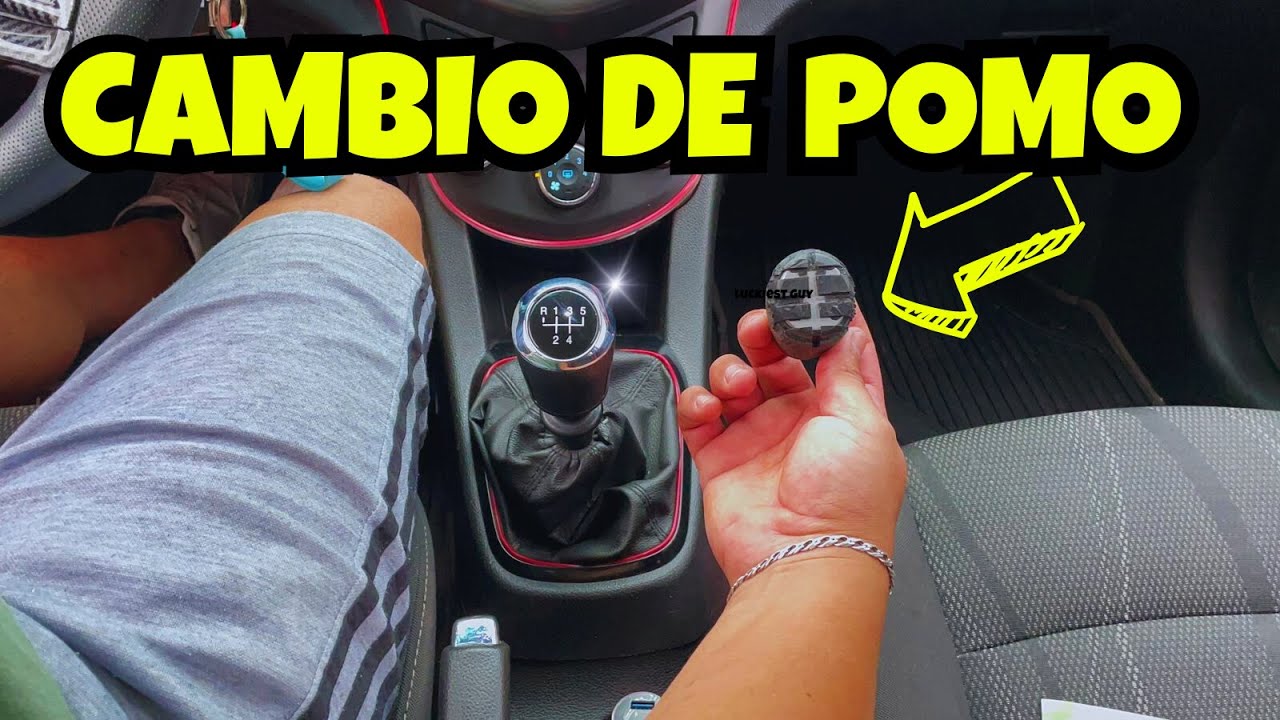 Cambio de pomo o perilla chevrolet sonic