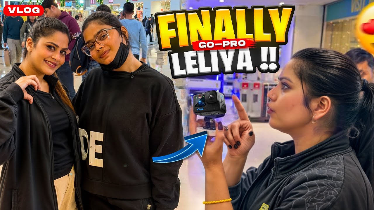 Finally Le Liya Humne GoPro 😍#motovolgger #vlog #gopromax #r15v5 #viralvlogs 