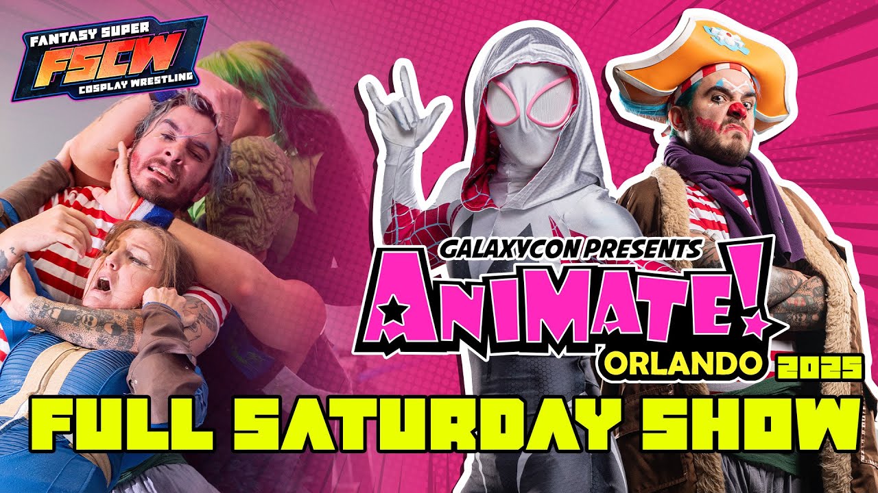 FSCW – Cosplay Wrestling | Animate! Orlando 2025 Saturday Night Full Show