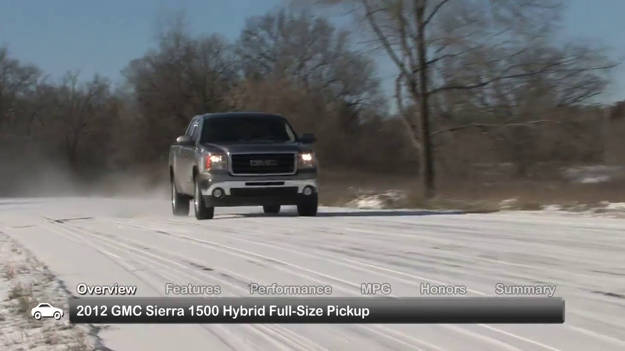 2012 GMC Sierra 1500 Hybrid Used Car Report