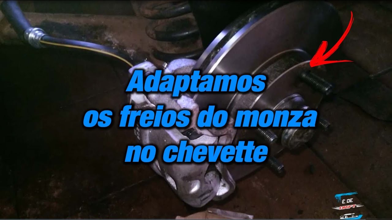 Adaptando freio do Monza no Chevette de Drift