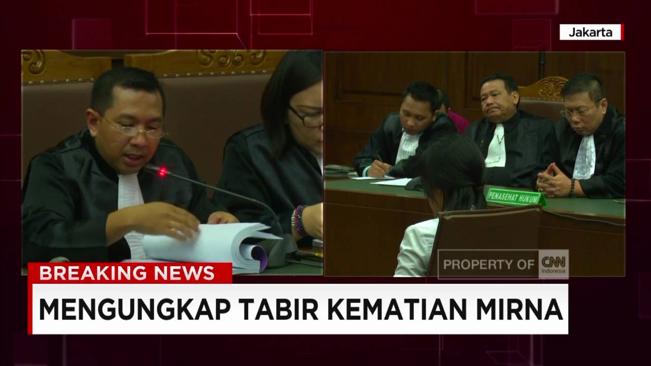 FULL 1: Pembacaan Tuntutan JPU Dengan Terdakwa Jessica
