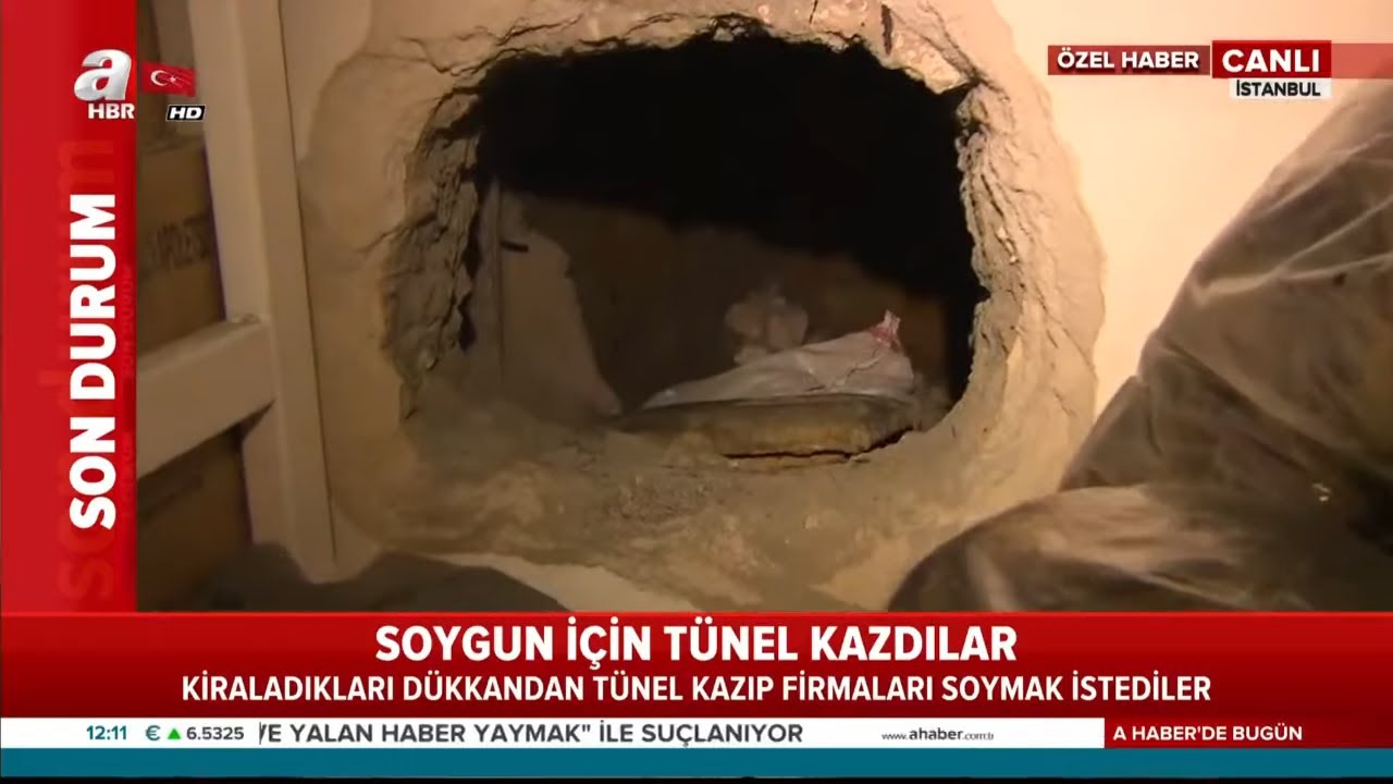 Soygun İçin Tünel Kazdılar! / A Haber | A Haber